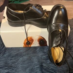 Black Leather women’s  Dress Shoes